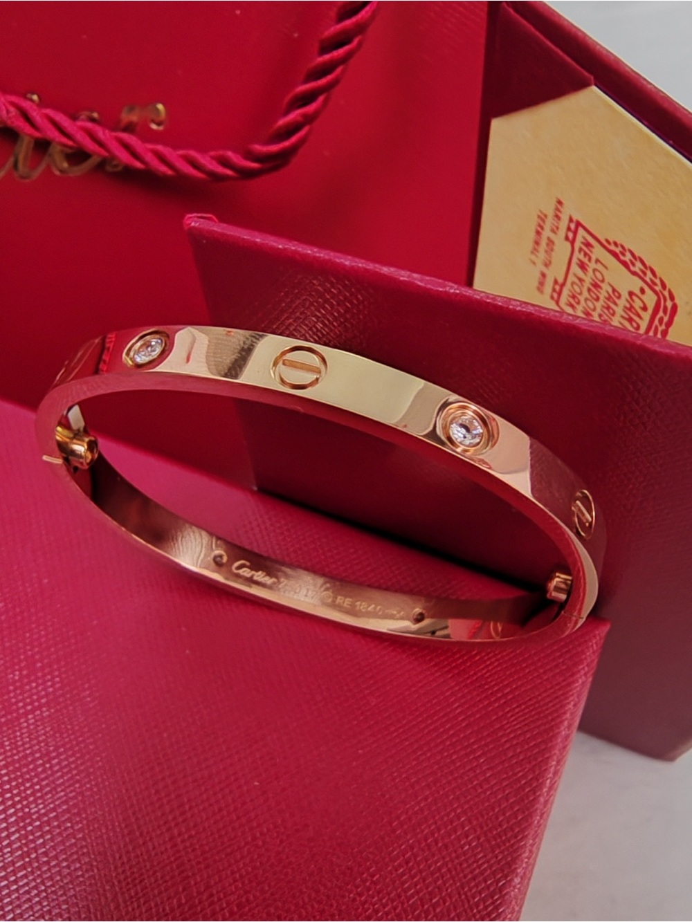 Authentic Pre-Loved Cartier Rose Gold Bracelet
